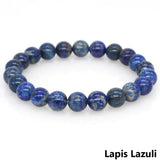 Rectangle Bar Charm Bead Bracelet Natural Stone Healing Quartz Amethyst Bangle