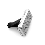 Car Air Diffuser Locket Vent Clip Stainless Steel Aromatherapy