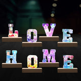 Wooden LED Display Pedestal for Crystals