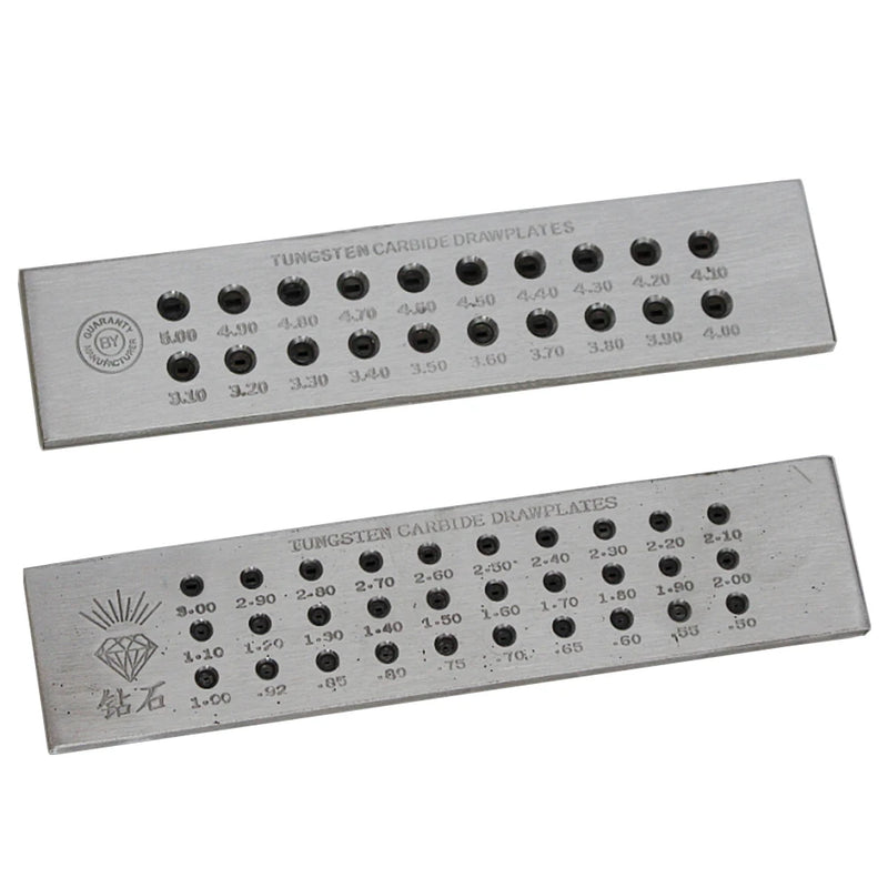 Tungsten Carbide Wire Draw Plate 0.5-3.0MM Jewelry Making Equipment