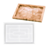 Rectangle Flower Pot Tray Epoxy Resin Mold