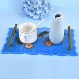 Fruit Tray Silicone Mold Tea Tray Epoxy Resin Plate Mould