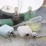 Green Aventurine Perfume Bottle Pendant