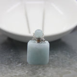 Green Aventurine Perfume Bottle Pendant