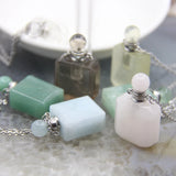 Green Aventurine Perfume Bottle Pendant