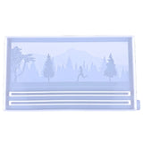 Rectangle Holder Resin Mold Hanger Display Rack Frame Epoxy Mold