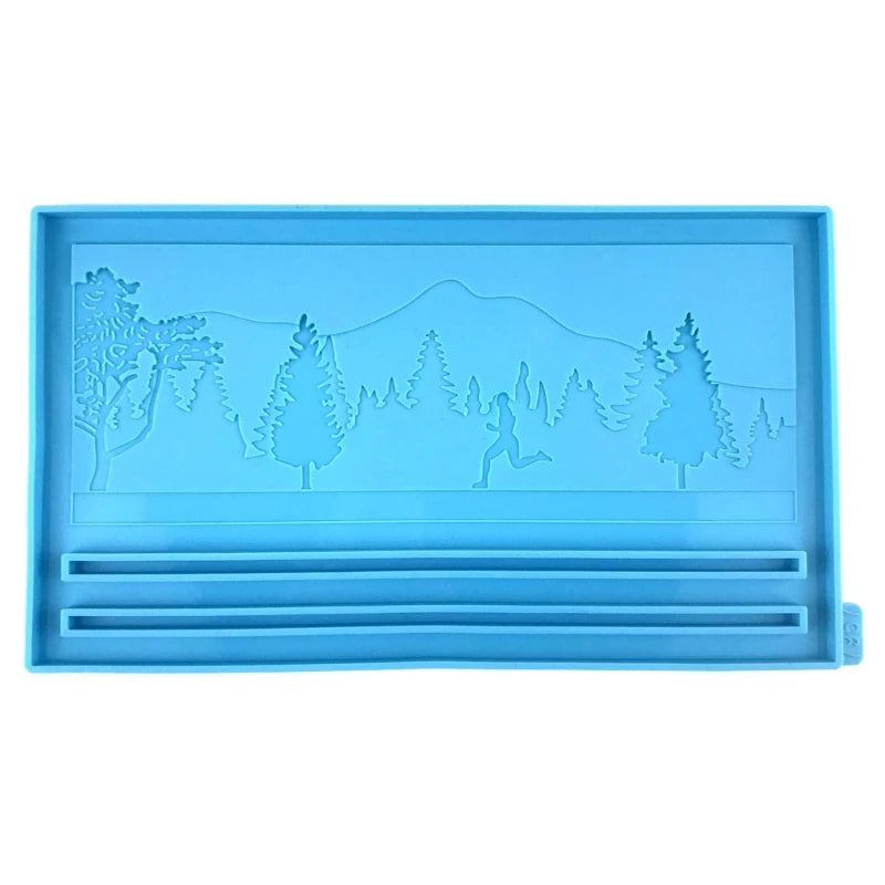 Rectangle Holder Resin Mold Hanger Display Rack Frame Epoxy Mold
