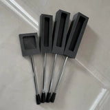 Rectangle Ingot Castings Refining Tool with Handle for Copper, Metals