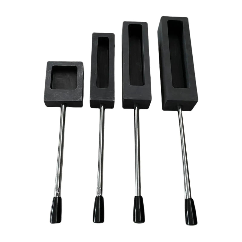 Rectangle Ingot Castings Refining Tool with Handle for Copper, Metals