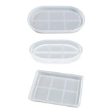Rectangle Rolling Tray Mold for Resin DIY Jewelry Making Silicone Resin Casting