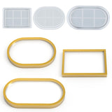 Rectangle Rolling Tray Mold for Resin DIY Jewelry Making Silicone Resin Casting