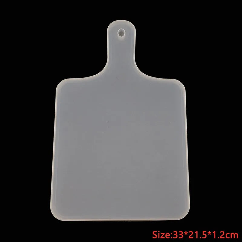 Rectangle Handle Tray Silicone Mold for Epoxy Resin DIY