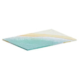 Rectangle Serving Board Crystal Epoxy Resin Mold Coaster Tray Silicone Mould
