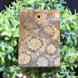 Chrysanthemum Stone Beads Pendant for Women