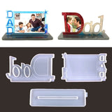 Rectangle Photo Frame Mold Epoxy Glue Silicone Plaster Ornament Pendant