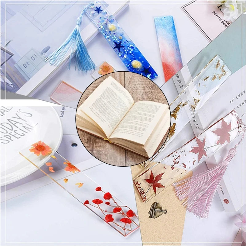 Silicone Bookmark Mold for Resin Crafts