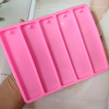 Silicone Bookmark Mold DIY Epoxy Jewelry Craft Resin Mold