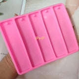 Silicone Bookmark Mold for Resin