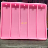 Silicone Bookmark Mold for Resin