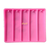 Silicone Bookmark Mold for Resin