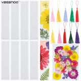 Rectangle Silicone Bookmark Resin Mold DIY Bookmark Mold Making Kit