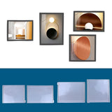 Silicone Mold for Rectangle Square Photo Frame Epoxy Glue Crafts Home Decor