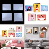 Rectangle Square Silicone Photo Frame Ornaments Mold for Epoxy Resin DIY Craft