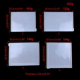 Rectangle Square Silicone Photo Frame Ornaments Mold for Epoxy Resin DIY Craft