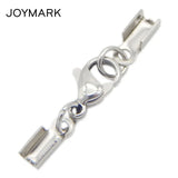 Stainless Steel Lobster Claw Clasp Cord End Cap for Jewelry Making