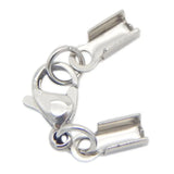 Stainless Steel Lobster Claw Clasp Cord End Cap for Jewelry Making