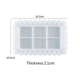 Silicone Mold for Rectangle Storage Tray Epoxy Resin Mould