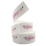 Rectangle Thank You Order Stickers Sealing Label Decoration