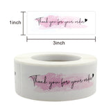 Rectangle Thank You Order Stickers Sealing Label Decoration