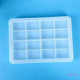 Rectangle Tray Crystal Epoxy Resin Mold Serving Board Plate Silicone Mould DIY