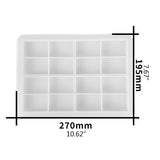 Rectangle Tray Crystal Epoxy Resin Mold DIY Crafts Tool