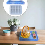 Rectangle Tray Epoxy Resin Mold Dishes Plate Silicone Mould DIY Crafts