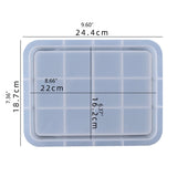 Rectangle Tray Epoxy Resin Mold Dishes Plate Silicone Mould DIY Crafts