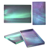 Rectangle Tray Epoxy Resin Mold Fruit Plate Board Tea Cup Coaster Silicone Mould