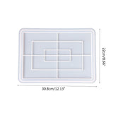 Rectangle Tray Epoxy Mold DIY Crafts Home Decorations