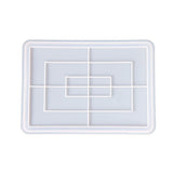 Rectangle Tray UV Crystal Epoxy Mold Resin Silicone Mould DIY Crafts