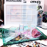 Rectangle Tray UV Crystal Epoxy Mold Resin Silicone Mould DIY Crafts