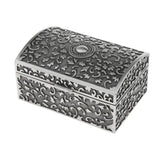 Rectangle Zinc Alloy Trinket Jewelry Box Organizer