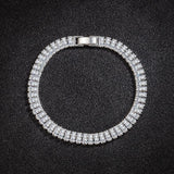 Zircon Gemstone Bracelet 925 Silver Jewelry for Women