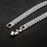 Zircon Gemstone Bracelet 925 Silver Jewelry for Women