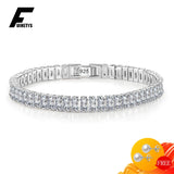 Zircon Gemstone Bracelet 925 Silver Jewelry for Women