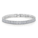 Zircon Gemstone Bracelet 925 Silver Jewelry for Women