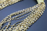 AAAA Zircon Chain Necklace Earrings Set