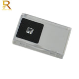 Rectangular Acrylic Gem Box Display Case Stone Storage Organizer