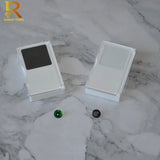 Rectangular Acrylic Gem Box Display Case Stone Storage Organizer