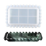 Rectangle Beaded Fruit Storage Box Resin Mold DIY Crafts